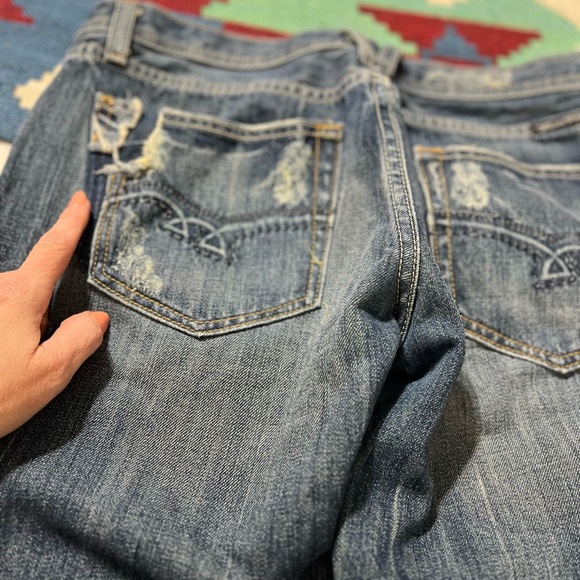 EUC Miss Me Bermuda Shorts please note ripped back pocket is by design Sz 29 - Picture 5 of 5